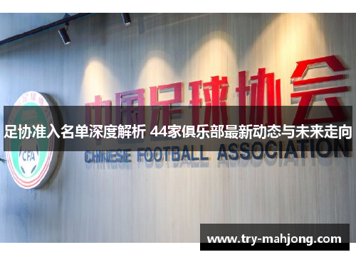 足协准入名单深度解析 44家俱乐部最新动态与未来走向 足协准入名单深度解析 44家俱乐部最新动态与未来走向